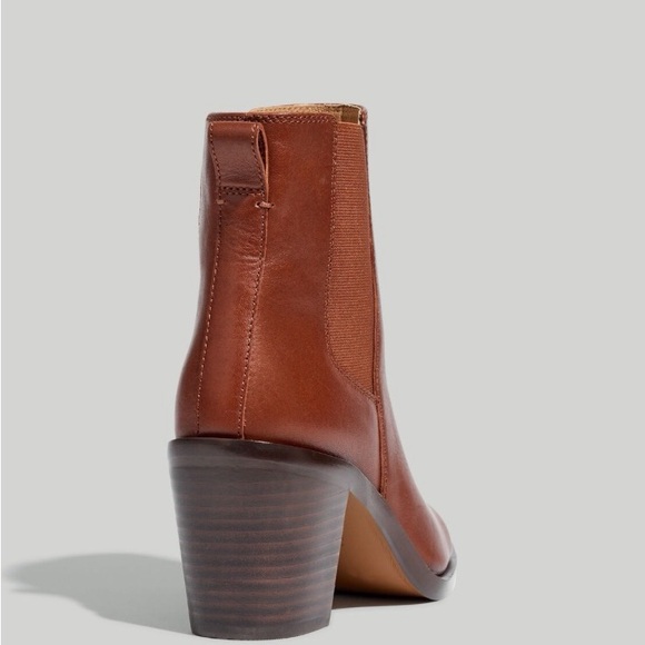 NEW Madewell Elspeth Leather Chelsea Boot - Picture 2 of 3